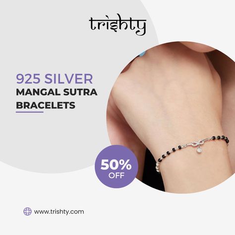 Trishty presents to you a sterling silver mangalsutra bracelet with the infinite sign with hanging white stone as the centerpiece. The embellishments up the beauty of the symbol, reminding you that anything is possible! Silver Mangalsutra, Mangalsutra Bracelet, Infinity Symbol, Anything Is Possible, Sterling Silver Bracelet, Bracelet Silver, White Stone, Silver Bracelets, Sterling Silver Bracelets