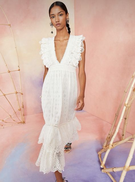 Ulla Johnson Dress, Crochet Maxi Skirt, Spring Summer Wedding, Night Out Party, Wedding Idea, Winter Trends, Fashion Line, Bride Bridal, Looks Style