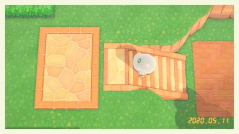 Acnh Path Border, Acnh Brick Path, Animal Crossing Path, Path Border, Acnh Custom Designs, Brick Border, Stall Signs, Brick Path, Animal Crossing Guide