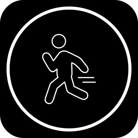 Running Symbol, Run Illustration, Instagram Hilight, Instagram Hilight Ideas, Running Icon, Running Athlete, Running Vector, Brand Symbols, Man Icon