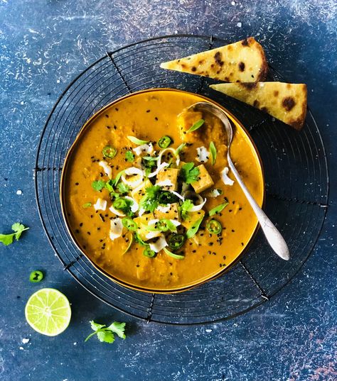 Pumpkin and red lentil dahl (FODMAP friendly) — Dear Fig Dahl Soup Recipe, Red Lentil Dahl, Dahl Recipe, Lentil Dahl, Fodmap Friendly, Fig Recipes, Potato Curry, Lentil Curry, Vegetarian Dinners