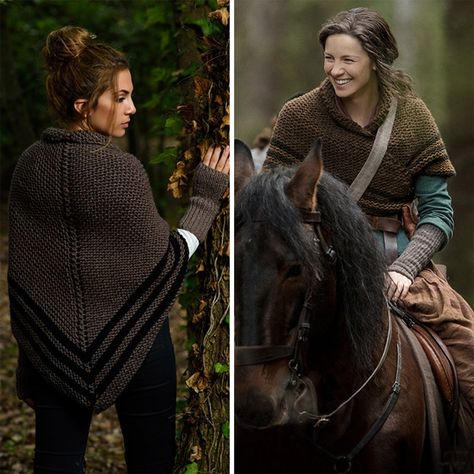 The Sontag Shawl history and paterns. Discover the history of the Sontag shawl and how it became popular again with today's knitters. Plus free patterns so you can make your own! #sontagshawl #sontag #shawlknitting #Outlander #Outlandershawl Cable Fingerless Gloves, Outlander Patterns, Outlander Knitting Patterns, Tartan Shawl, Outlander Knitting, Knitted Wrist Warmer, Outlander Season 4, Outlander Claire, Claire Fraser