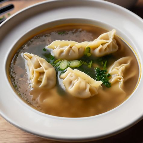 Savory Chinese Dumpling Soup Recipe - Family-Friendly Comfort Food - Soup Chick