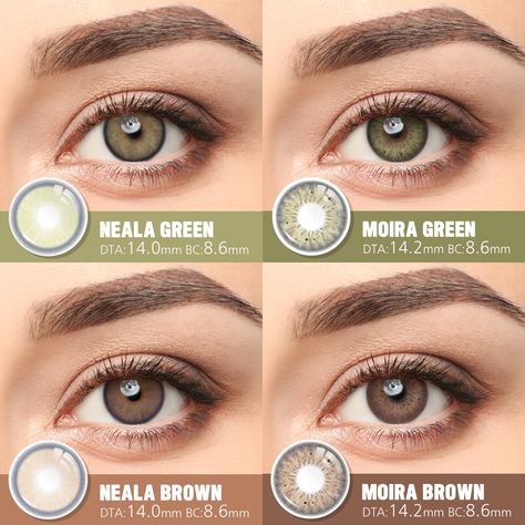 💚🤎Green VS Brown. Which is your favorite one? Could you share with us below? more info 

⬇️⁠⁠Use code "B2G2, B3G3", buy more get more!⁠🎁♡ ⁠
---
#Just4kira #just4kiracoloredcontacts #contactlens #onlineshopping #lenses #greencontacts #eyewear #browneyes #beauty #chicforeyes #pupilentes Green Contacts, Makeup Accesories, Colored Contact Lenses, Circle Lenses, Contact Lenses Colored, Colored Contacts, Contact Lenses, Brown Eyes, Lenses