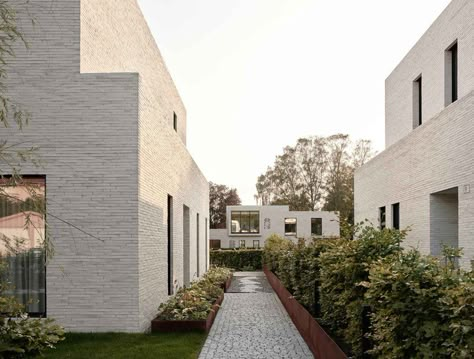 Modern Office Building, Brick Facade, Social Housing, Adaptive Reuse, Residential Complex, Park Homes, City Apartment, English Style, Aarhus