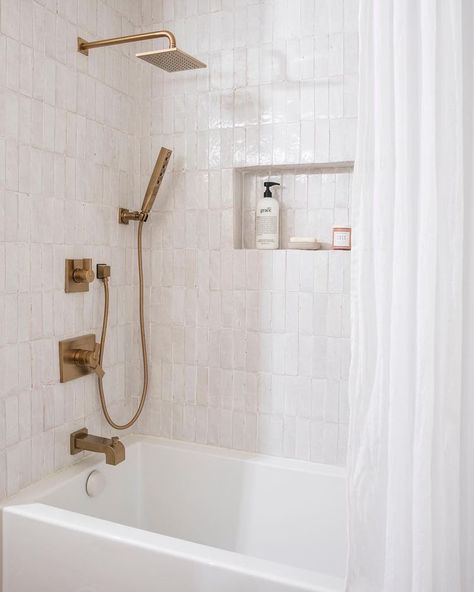 Timeless Decorating, Riad Tile, Zellige Tiles, Bathtub Tile, Timeless Bathroom, Classic Bathroom, Zellige Tile, Bathroom Shower Tile, Boys Bathroom