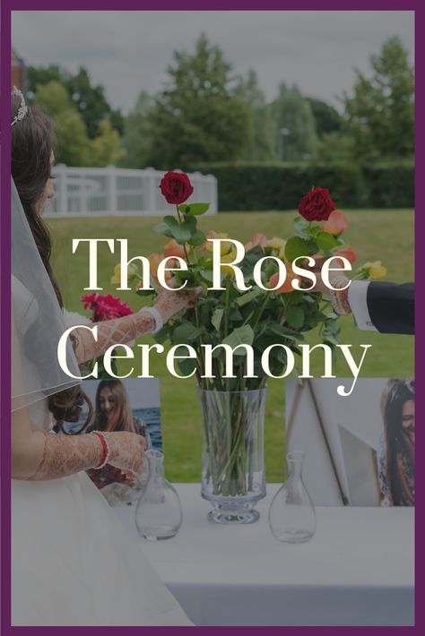 The Rose Ceremony is a beautiful and visual addition to your wedding ceremony to symbolise love and the bringing together of two families.  #SurreyWeddingCelebrant #NikkiWood explains how this wonderful ritual can be included in your ceremony on a grand scale in a great blog. #outdoorwedding #theroseceremony #weddingrituals #symbolicceremonies #celebrantwedding #weddinginspiration #weddingceremony #weddingcelebrant #weddingflowers #gardenwedding #woodlandwedding #aceremonyformothers #redrose Rose Ceremony Wedding, Rose Ceremony, Mothers Rose Ceremony Wedding, Tree Planting Unity Ceremony Script, How To Include Kids In Wedding Ceremony, Wedding Rituals Unity Ceremony, Unique Wedding Ceremony Rituals, Unity Ideas, Wedding Ceremony Unity