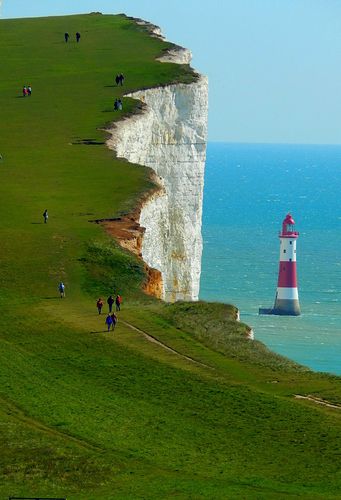 The World's Greatest Lighthouses - Show  Tell - Atlas Obscura Community - Travel Forum Beachy Head, To The Lighthouse, Lighthouse Pictures, Sussex England, Beautiful Lighthouse, The Lighthouse, Light House, East Sussex, England Uk