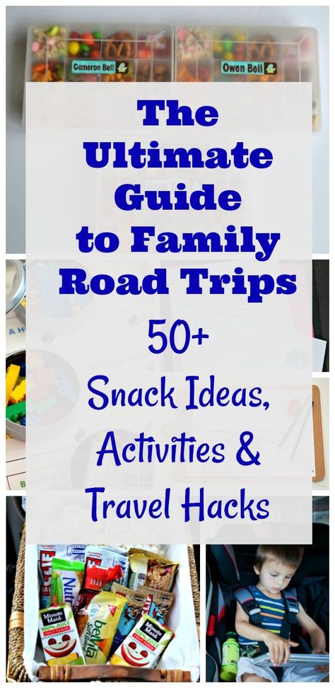 50+ Road Trip Tips, Hacks, Games & Activities for Families - great for long summer car rides and vacations! Travel Hacks Road Trip, Car Ride Activities, Road Trip Scavenger Hunt, Trip Hacks, Road Trip Tips, Long Car Trips, Road Kids, Road Trip Activities, Games Ideas