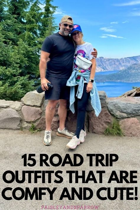 Here are 15 road trip outfit ideas that you will love! These comfortable, cozy, and cute outfits are perfect for riding in the car. Great outfits for any weather! Long Drive Outfit, Brown Lounge Pants, Road Trip Outfit Summer, Brown Tracksuit, Trip Outfit Summer, Matching Lounge Set, Road Trip Outfit, Free People Jumpsuit, Affordable Swimwear