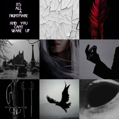 Raven Moodboard, Villain Moodboard, Aesthetic Grid, Character Outfit Design, Image Aesthetic, Cabin 7, Fantasy Aesthetics, Magic Books, Novel Characters