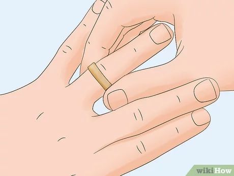 3 Easy Ways to Stretch a Ring - wikiHow How To Makw, Home Stretch, Resize Ring, Stretch Ring, Simple Ring, How To Make Rings, Diy Rings, Cuff Rings, Gold Filled Ring