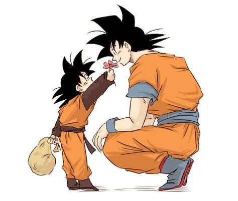 Ahhh <3 Goku and Goten Goku And Goten, Gohan And Goten, Goku And Chichi, Dragon Ball Goku, Dragon Ball Gt, Anime Dragon Ball Super, Dragon Ball Art, Son Goku, Anime Dragon Ball