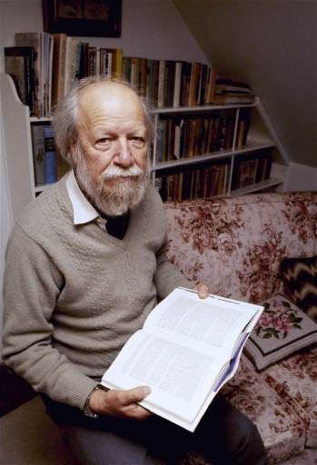 William Gerald Golding in 1983 the year he was awarded the Nobel Prize for Literature Book Thoughts, Bsd Oc, William Golding, William Faulkner, Writers And Poets, Writers Write, The Orator, Nobel Prize, Ex Libris