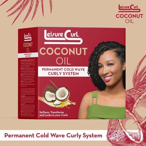 This Sunday Funday Leisure Curl Coconut Oil Permanent Cold Wave Curly System wants to modify your natural hair into sturdy, manageable and polished curls. Our 1 application, 3 component kit system is designed to get your curls poppin’, bring about bouncy waves or to achieve a spiral look, with a healthy shiny finish, without the use of oily products. Curl Jelly, 3b Curly Hair, Bouncy Waves, Natural Hair Problems, Finger Curls, Curl Activator, Curl Defining, Type 4 Hair, Coconut Oil Hair