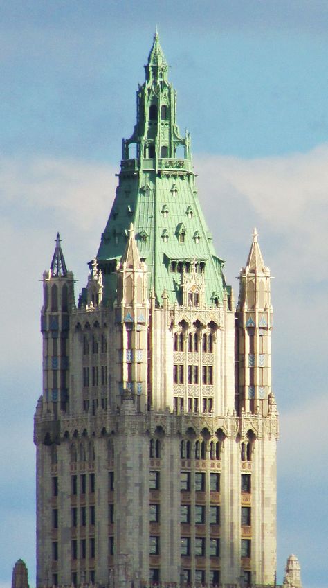 The Woolworth Building Woolworth Building, New York Photos, Futuristic Architecture, My Photo Gallery, Tower Bridge, Architecture Building, Photo Gallery, York City, New York City