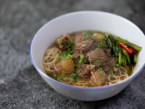 Beef Brisket Noodle Soup (Recipe & Ingredients) | School of Wok