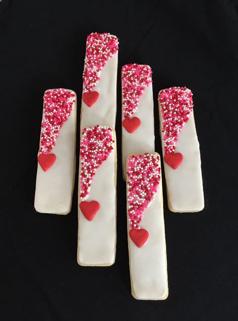 Valentine Stick Cookies Decorated, Cookie Sticks Valentines Day, Valentine Stick Cookies, Valentine Cookie Sticks Decorated, Valentine Cookie Sticks, Waffle Stick, Stick Cookies, Valentine Cookies Decorated, Valentines Day Sugar Cookies