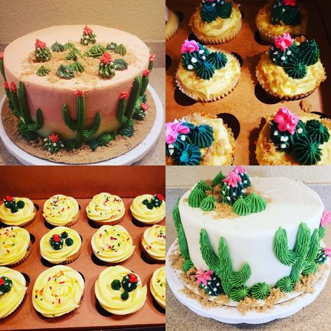 Cactus cakes, western cakes and cupcakes, Cactus Cakes, Cactus Cake, Cakes And Cupcakes, Cupcake Cakes, Cactus, Birthday Cake, Cake, Birthday, Quick Saves