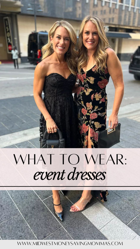 Shop these looks and more outfit inspo on the blog!

#whattowear #howtostyle #eventdress #partydress #weddingguestdress #weddingguestoutfit #mididress #maxidress #fashion #glam #floraldress #midwest #outfitinspo #falloutfit Award Ceremony Outfit For Women, Black And Gold Outfit Classy, Rehearsal Dinner Outfit For Guest, Rehearsal Dinner Outfit, Black And Gold Outfit, Wedding Guest Outfit Ideas, Long Flower Dress, Outfits Night Out, Rehearsal Dinner Outfits