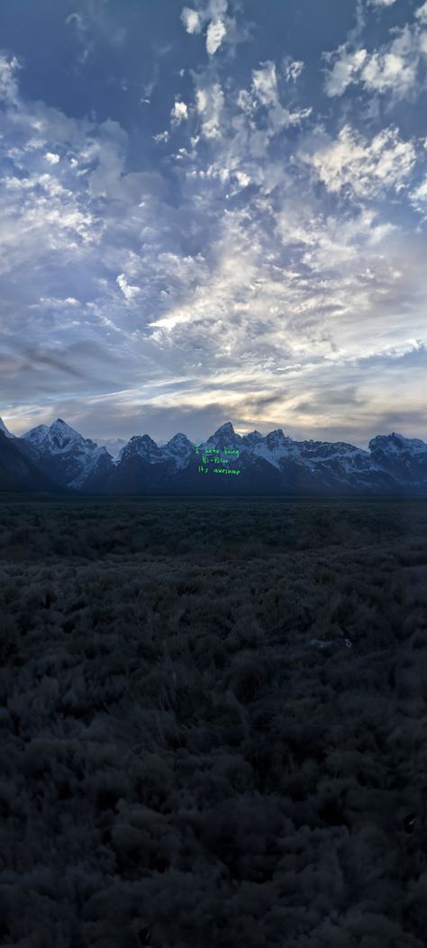 Ye Mountains Wallpaper, Kanye West Mountain, Ye Album Aesthetic, Kanye Wyoming Aesthetic, Kanye Landscape Wallpaper, Closed On Sunday Kanye Wallpaper, Kanye West Ye Wallpaper, Kanye West Runaway Wallpaper, Ye Wallpaper Kanye