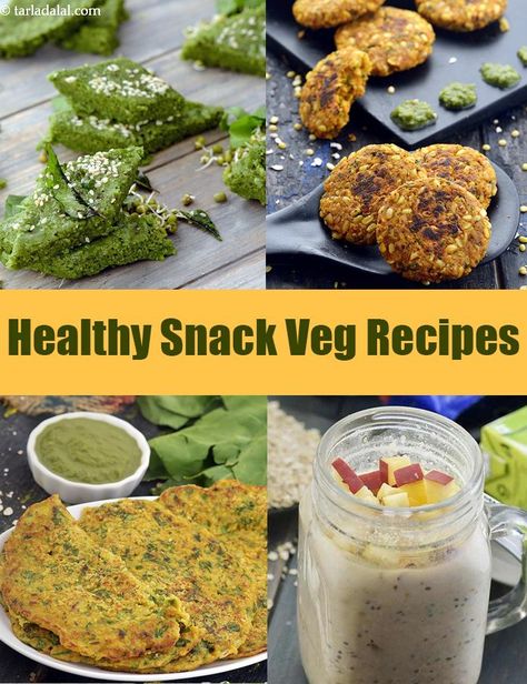 Healthy Snack Veg Recipes, 220 Indian Healthy Snack Recipes Healthy Indian Dinner Recipes, Easy Recipes For Snacks, Snacks For Entertaining, Vegetarian Snack Recipes, Easy Indian Snacks, Indian Snacks Recipes, Veg Dinner Recipes, Healthy Indian Snacks, Snack Recipes Healthy