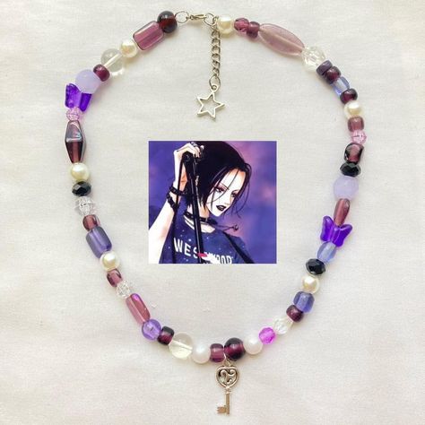 Nana anime necklace * Handmade * inspired by nanas... - Depop Anime Inspired Jewelry, Bracelet Grunge, Anime Necklace, Nana Anime, Anime Jewelry, Indie Jewelry, Grunge Fairy, Beading Jewelry, Anime Inspired Outfits