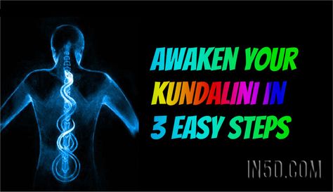 Awaken Your Kundalini In 3 Easy Steps How To Awaken Kundalini, Kundalini Awakening How To, Kundalini Breathing, Awakening Kundalini Energy, Psychic Development Learning, Kriya Yoga, Kundalini Awakening, Yoga Guide, Spiritual Awakening Signs