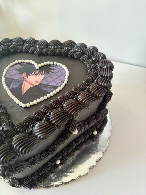 Anime Cake, Kawaii Cooking, Megumi Fushiguro, Dream Cake, Pretty Birthday Cakes, Cute Birthday Cakes, Kawaii Food, Cute Desserts, Pretty Cakes