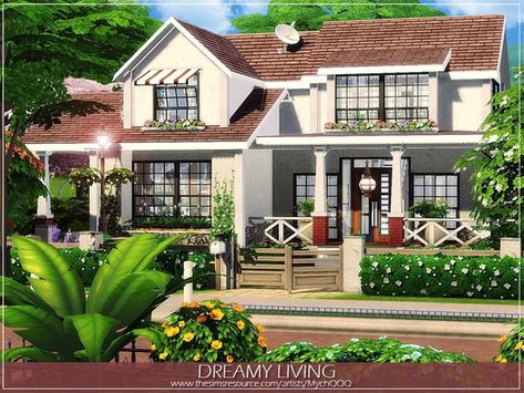 Lot: 40x30  Found in TSR Category 'Sims 4 Residential Lots' Sims4 Builds, Sims Design, Lotes The Sims 4, The Sims 4 Lots, Sims 4 Family, Sims Houses, Sims Builds, Sims 4 House Plans, Sims 4 House Building