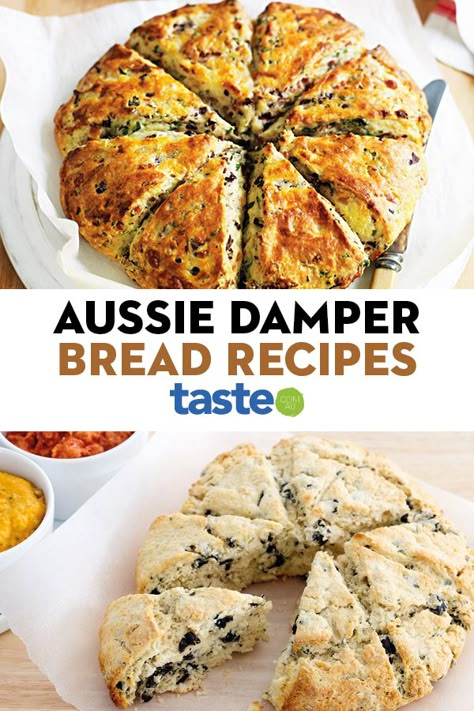 Backpacking Meals Diy, Camping Pack List, Camp Oven Recipes, Traditional Australian Food, Damper Bread, Damper Recipe, Bread Pull Apart Recipes, Pack List, Aussie Food