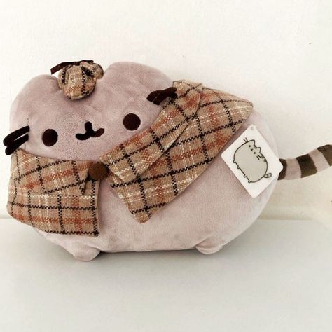 Nwt 10” Detective Pusheen Cat Plush. In Brand New Condition With Tags. Pusheen Plushie Aesthetic, Pusheen Pillow, Pusheen Cat Plush, Boo Puppy, Pusheen Collection, Paw Patrol Plush, Narwhal Plush, Pusheen Plush, Kangaroo Baby