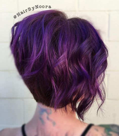 short layered lavender hair Lavender Ombre Hair, Hairstyles Ideas For Long Hair, Lavender Hair Ombre, Short Purple Hair, Lavender Ombre, Violet Hair Colors, Ideas For Long Hair, For Long Hair Hairstyles, Light Purple Hair