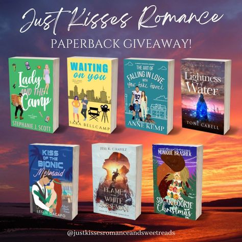 Oh, my goodness! It's the last giveaway of the summer! 📚☀️ And it's our BIGGEST prize pack ever! Time to get your TBR ready for fall! 📣 Have you heard of "Just Kisses" romance? 🥰✨ We feature "Just Kisses" romance books - all the swoony romance with just-kisses up to closed-door and permit *some* swearing (though not f-words), basically what PG-13 is for Hollywood! 🎞 This week we are giving away this FANTASTIC set of "Just Kisses Romance" paperbacks: ❣️ Lady and the Camp by Stephanie J. Sc... Bookish Things, Ready For Fall, Romance Books, White Christmas, Oh My, Mermaid, Kiss, Romance, Hollywood