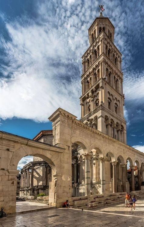 Split, Diocletian's Palace, Croatia. Montenegro Beach, Diocletian's Palace, Visit Croatia, Split Croatia, Southern Europe, Europe Summer, Trotter, Historical Place, Ancient Cities