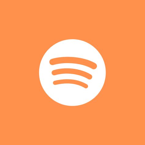 App Icon Orange, Iphone Wallpaper Orange, Spotify Logo, Spotify Icon, The Color Orange, Orange Phone, Orange Icons:), App Store Icon, Store Icon