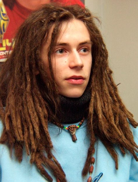 White People With Dreads, White Dreads, Long Dreads, Gents Hair Style, Dreadlock Hairstyles For Men, Dreads Styles, Black Men Hairstyles, Dread Hairstyles, Dreadlock Hairstyles