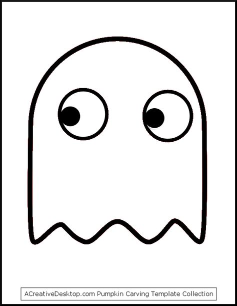 simple%20pumpkin%20outline Pac-man Ghost, Pac Man Bulletin Board Ideas, Pac Man Bulletin Board, Pac Man Decorations, Ghost Stencil, Pac Man Ghost, Pac Man Party, Ms Pacman, Arcade Party