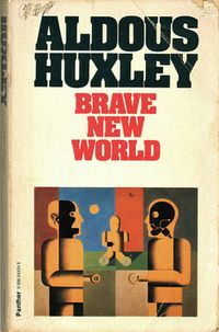 This book is about self-discovery. Don't read it for the dystopian view it is. The end is bleak, but remember, finding yourself isn't about society changing. Dystopian Novels, Aldous Huxley, Books You Should Read, Brave New World, Book Authors, Great Books, Fiction Books, Love Book, Reading Lists