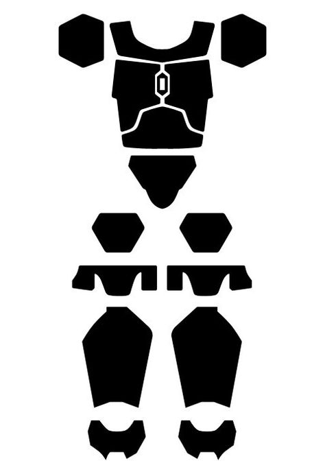 Basic design to go off for my mandolorian armor. Mandolorian Armor, Boba Fett Costume, Mandalorian Costume, Armadura Cosplay, Mandalorian Cosplay, Robot Costumes, Sabre Laser, Costume Armour, Mandalorian Armor