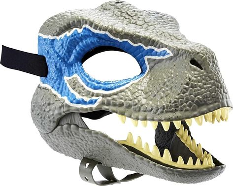 Jurassic World Dominion Velociraptor Blue Mask, Masks - Amazon Canada Velociraptor Blue, Carnival Gift, Dino Mask, Raptor Dinosaur, Dinosaur Mask, Dinosaur Head, Latex Cosplay, Mascaras Halloween, Minion Movie