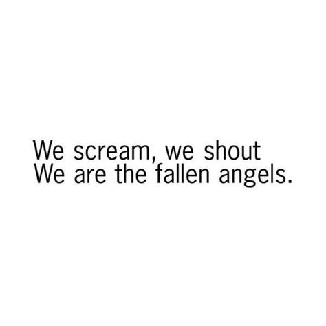 Fallen Angels Lyrics - Black Veil Brides - BVB ❤ liked on Polyvore We Are The Fallen, Band Lyrics, Ashley Purdy, Band Quotes, Emo Stuff, Fallen Angels, Andy Black, Love Band, Lyric Art