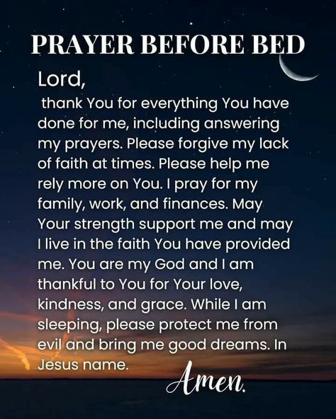 Prayer Quotes Positive, Prayer Before Sleep, Nighttime Prayer, Prayer For My Marriage, Evening Prayers, Powerful Morning Prayer, Good Night Prayer Quotes, Morning Quotes For Friends, Message Bible