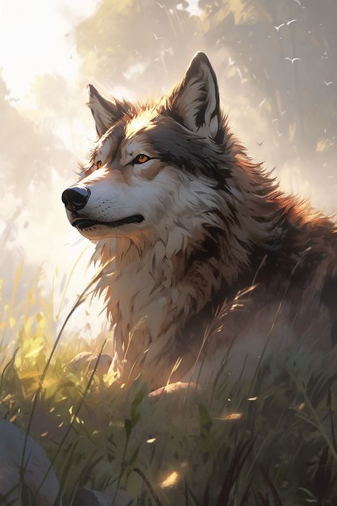 Source: Midjourney & Photoshop Wolf Dnd Art, Dire Wolf Fantasy Art, Dnd Wolves, Dire Wolf Dnd, Dire Wolf Art, Dnd Wolf, Grey Wolf Art, Where Wolf, Wolf Digital Art