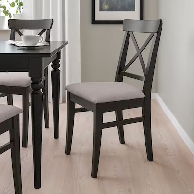 Dining Chairs - IKEA Ikea Dining Chair, Furniture List, Cheap Chairs, Crossback Chairs, Wooden Cross, Farmhouse Dining Room, Beautiful Chair, Chair Legs, Eat In Kitchen