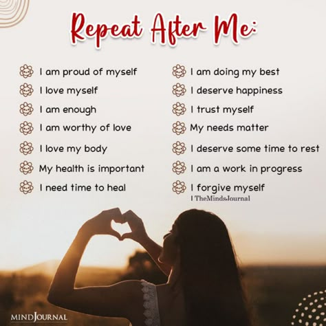 I Deserve Happiness, I Am Proud Of Myself, Be Kind To Yourself Quotes, I Am Doing My Best, Deserve Happiness, Repeat After Me, Yourself Quotes, I Love Myself, Practicing Self Love