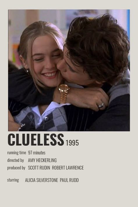 Clueless Polaroid, Movies To Watch Teenagers, Iconic Movie Posters, Movie Card, Girly Movies, Film Posters Minimalist, Polaroid Poster, Teen Movies, Film Posters Vintage