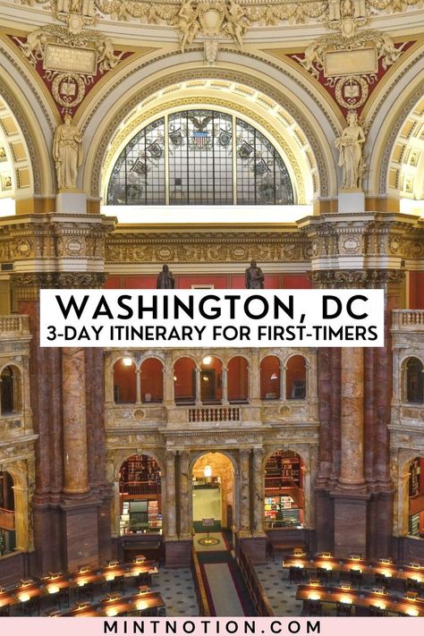 Weekend in Washington, DC for First-Timers Washington Dc One Day Itinerary, Washington Dc Itinerary, Toronto Travel Guide, Vancouver Travel Guide, Montreal Travel Guide, Las Vegas Travel Guide, Nashville Travel Guide, New Orleans Travel Guide, Chicago Travel Guide