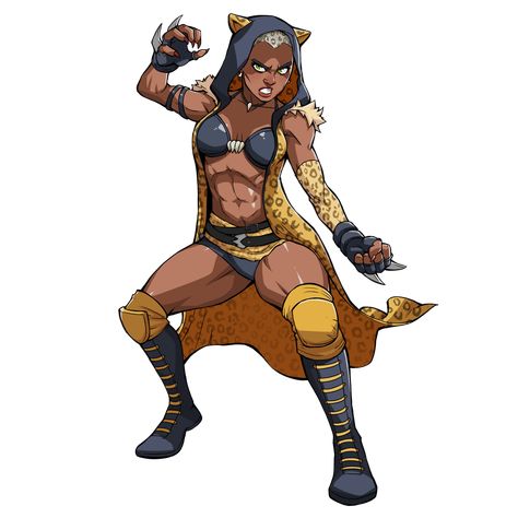 Wrestler Character Design, Female Heroes, Female Ocs, Hell Cat, Superhero Designs, Apocalypse Character, Tomboy Art, Girl Sleeves, Female Character Concept