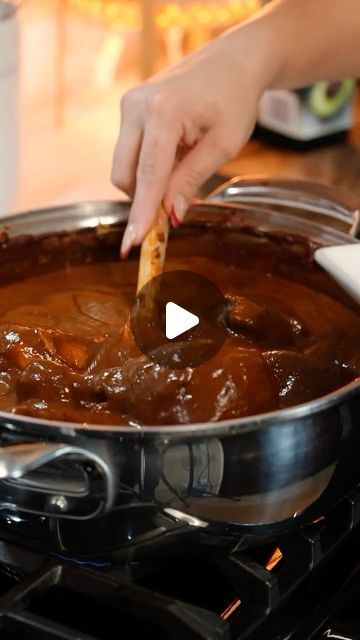 Claudia on Instagram: "Let me show you how I make my family’s recipe for MOLE POBLANO now let me tell you this dish is truly iconic in Mexican cuisine, and it’s important for everyone to know how to make it from scratch, I promise you, your loved ones will be able to taste all the love you put into it! 

** this Mole is sweet and spicy if you don’t want yours to come out spicy simply substitute NM chile pods for Guajillo
 
Ingredients:
5 lbs chicken
130 g chocolate disk(Ibarra or Abuelita)
A small piece of pilóncillo
3 cloves
4 all spice berries
1 tsp peppercorn
1/2 tsp cumin seeds
1/2 tsp thyme
1/2 tsp marjoram 
1 inch cinnamon stick
1 tbsp sesame seeds
2 tbsp- sliced almonds, peanuts, pecans, pepitas, raisins 
1/2 bolillo bread
1 corn tortilla
1/2 cup animal cracker 
1 small onion
1 Roma Mexican Chicken Meals, Chicken Mole Recipe, Mole Recipe, Mole Poblano, Animal Cracker, All Spice, Chicken Mole, Corn Tortilla, Cumin Seeds